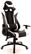 Кресло игровое Everprof Lotus(Лотус) S6 черный/белый