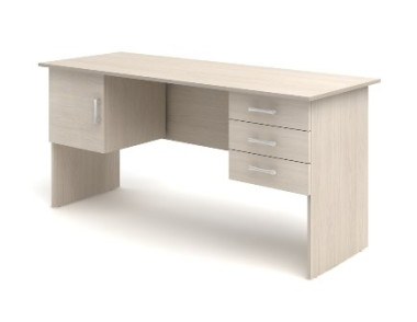 Стол 2-тумбовый (3 ящика + дверка) (1600х600х750) &mdash; Аэлита