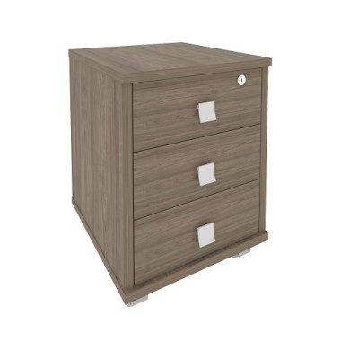 Тумба подкатная (3 ящика,с замком) 420х450х563 &mdash; Аэлита