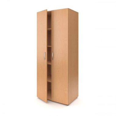 Шкаф для одежды АЭЛИТА с полками (комбинированный) 800*520*1950 &mdash; Аэлита