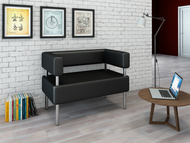 Офисный диван МС 2-х местный  &mdash; Аэлита