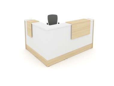 Стойка ресепшн STYLE 2158*1558*1156  &mdash; Аэлита