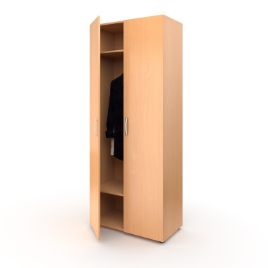 Шкаф для одежды АЭЛИТА 2-дверный 800*420*1950 &mdash; Аэлита