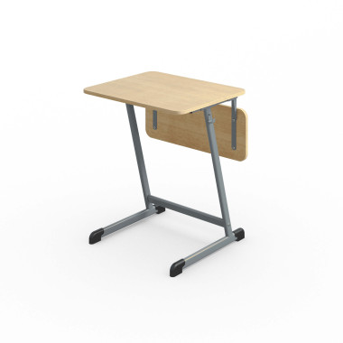 Стол ученический АЭЛИТА Аспект 1-местный нерегулируемый, плоскоовальная труба &mdash; Аэлита