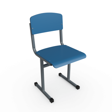Стул ученический АЭЛИТА Стандарт нерегулируемый, цветной лак &mdash; Аэлита