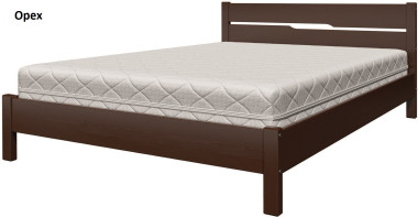 Кровать двуспальная "ВЕРОНИКА-5" из массива сосны &mdash; Аэлита