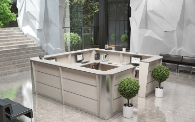 Ресепшен Рапид 3060х3060х1200  &mdash; Аэлита