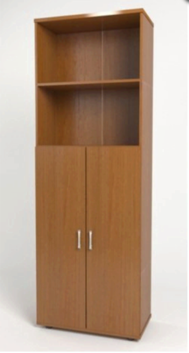 Шкаф КМ4 Монолит высокий 744х390х2046 с дверьми(ШМ44+ДМ42х2) &mdash; Аэлита