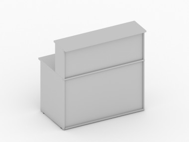 Стойка прямая 1400 Партнер (экран ДВПО) &mdash; Аэлита